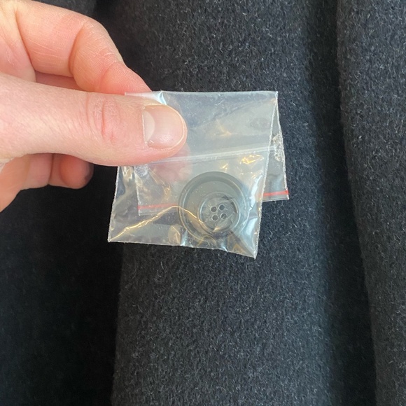 Stafford Men's Wool Long Overcoat - 44R - Picture 5 of 8